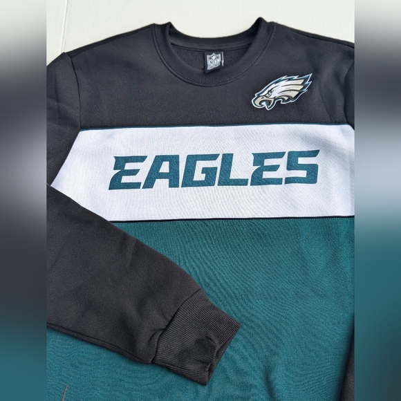 Officially NFL Philadelphia Eagles Crewneck Pullover - M/S/L - Picture 3 of 12